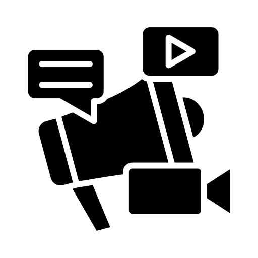 Media coverage icon